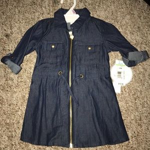 Baby Girl Denim Blue Dress